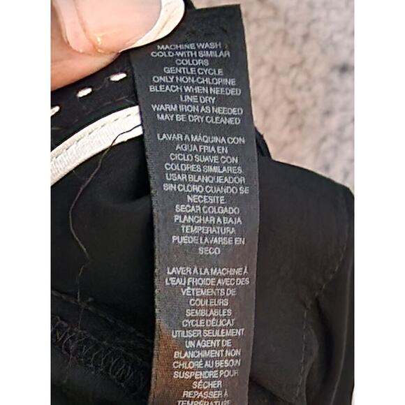 White House Black Market Perfect Form Slim Ankle 10R Black - Picture 7 of 8